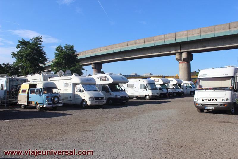 Área De Autocaravanas Hamburgo - Foto 6
