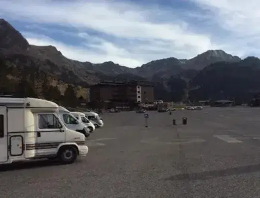 Área autocaravanas Puerto de Envalira
