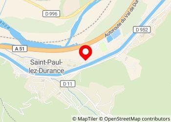 St Paul les Durance aire camping-cars réseau AireServ - Foto 4