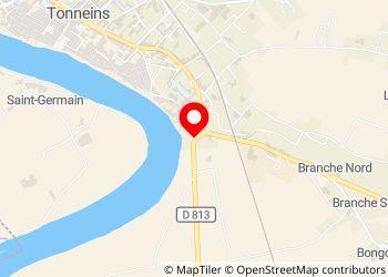 Tonneins Motorhome Aire - Foto 4