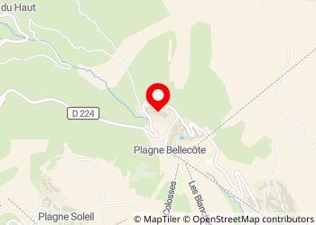 Aire camping car Macôt La Plagne - Foto 2