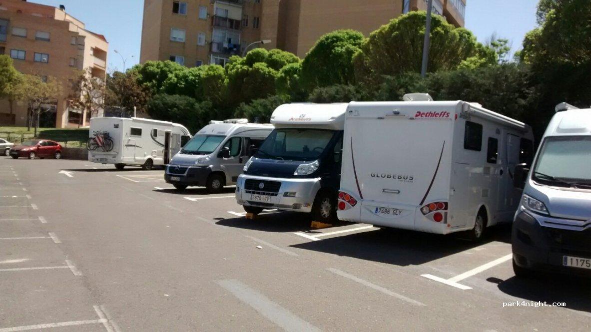 Área autocaravanas Tudela