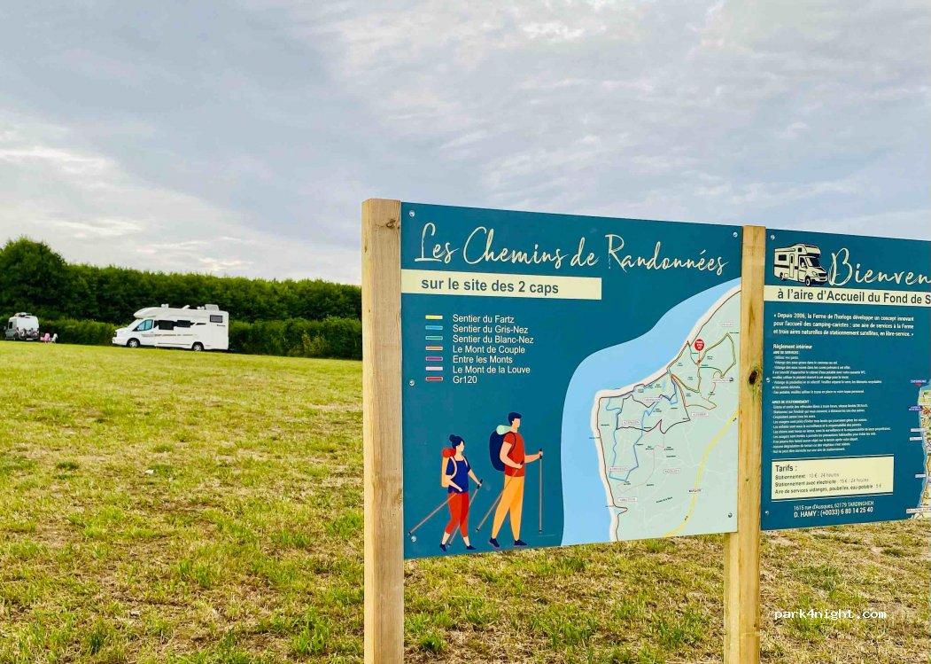 Aire de Camping Car Wissant - Foto 3