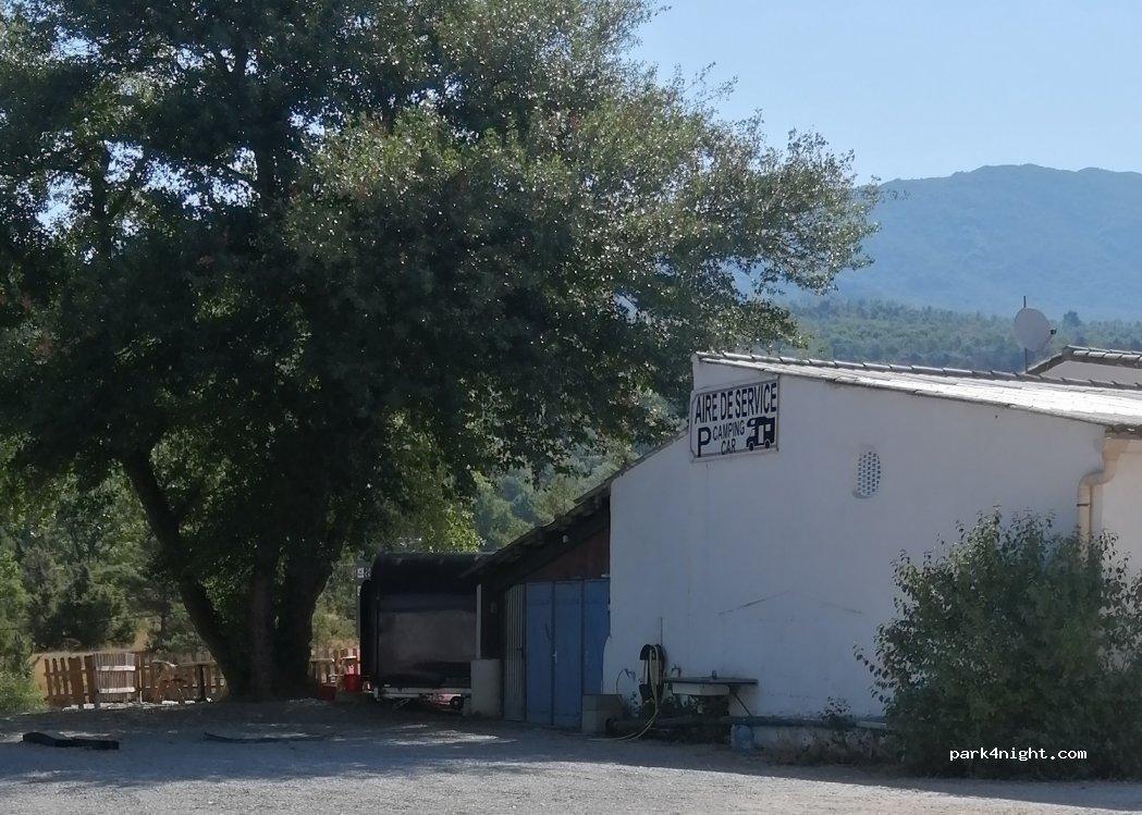 Aire camping-cars les salles sur verdon - Foto 6