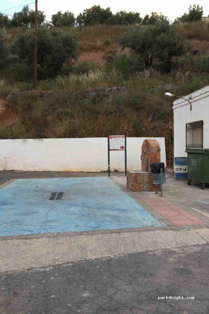 Área de autocaravanas de Canjáyar