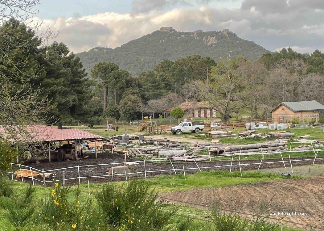 Camping U Mulinacciu : location Bungalow, Mobil Home, piscine avec toboggan aquatique (Corse du Sud, Porto Vecchio)