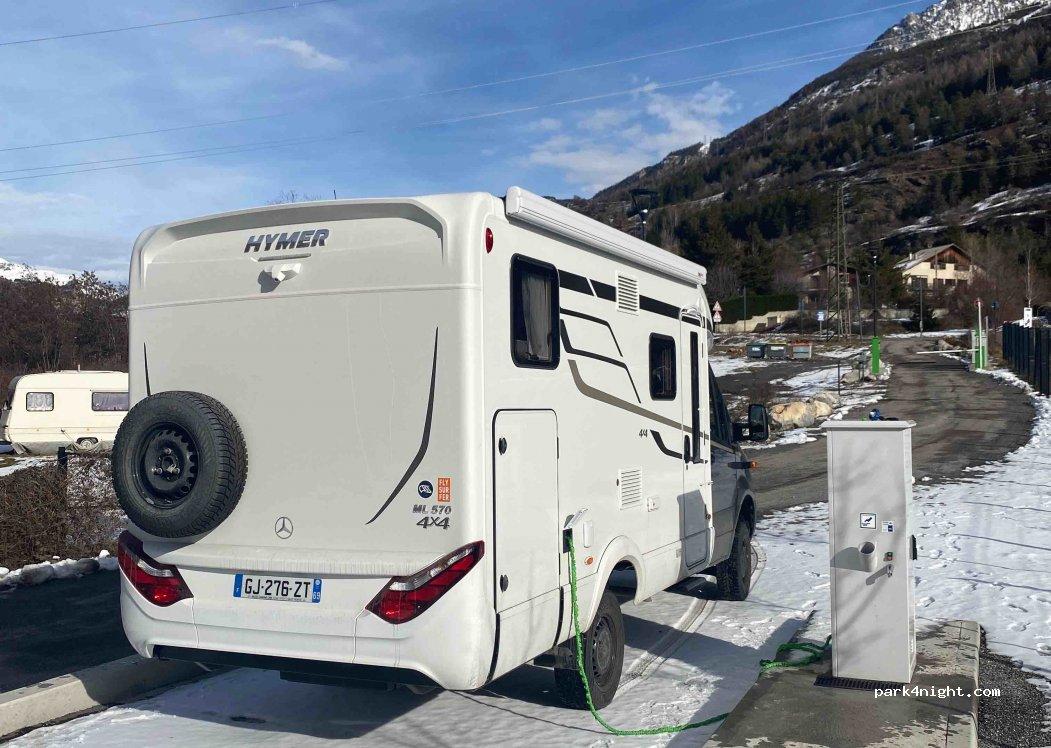 Aire CAMPING-CAR PARK de l'Argentière-la-Bessée - Foto 4