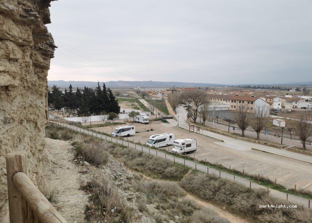 Área autocaravanas Arguedas