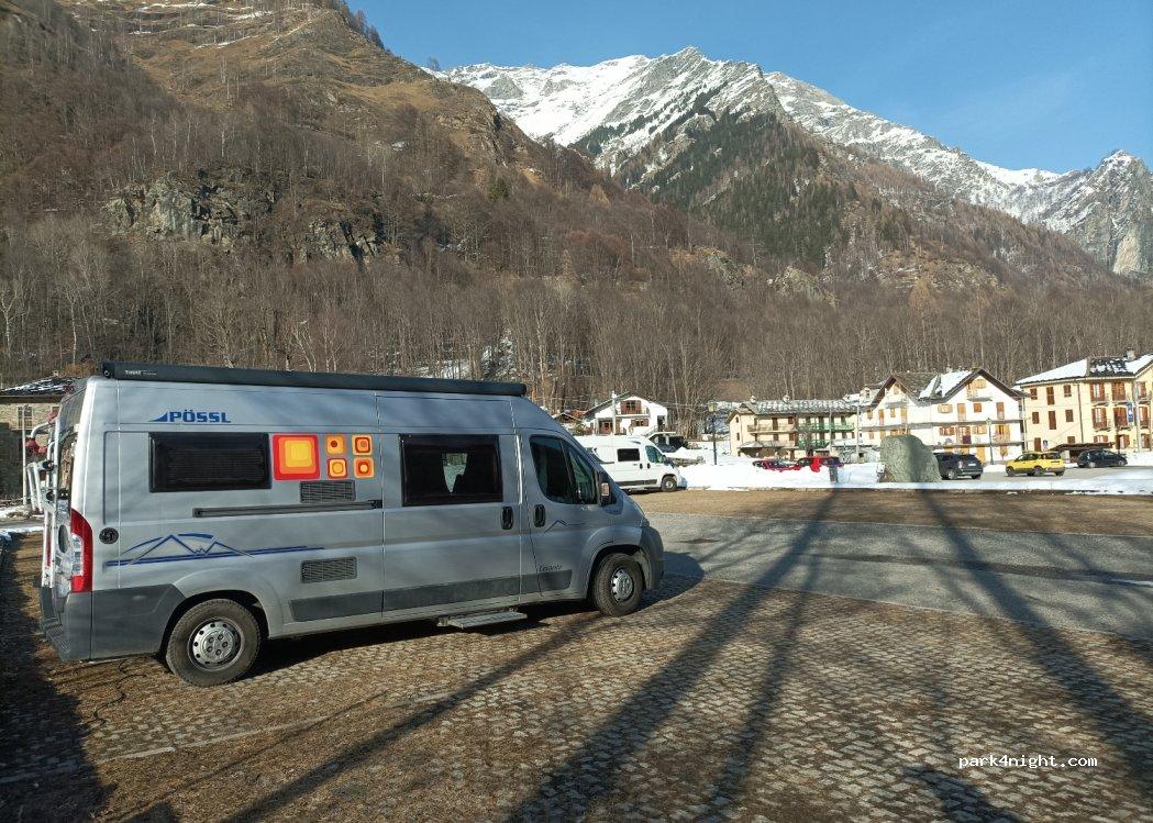 Area Sosta Camper Usseglio