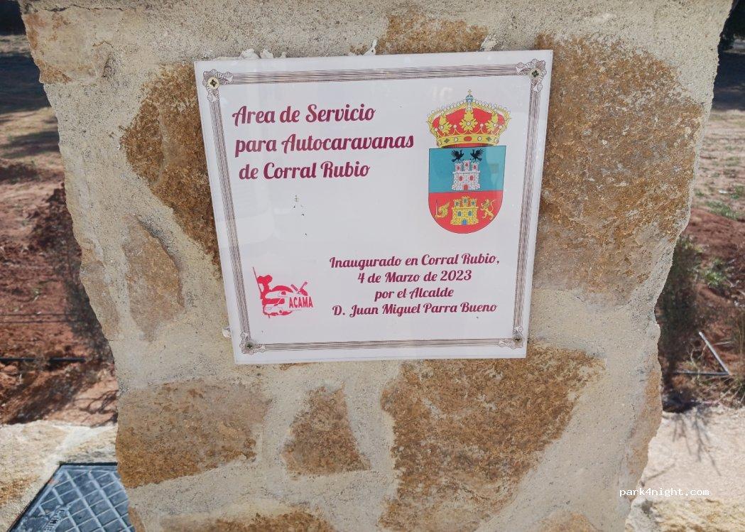 Area de Autocaravanas de Corral-Rubio - Foto 2