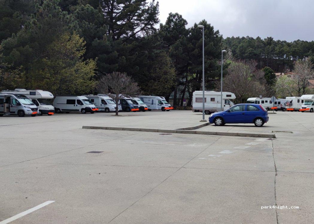 Área autocaravanas La Alberca