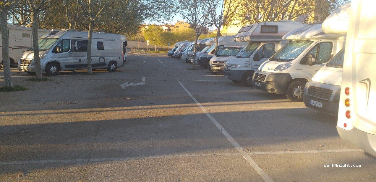 Área autocaravanas Huesca