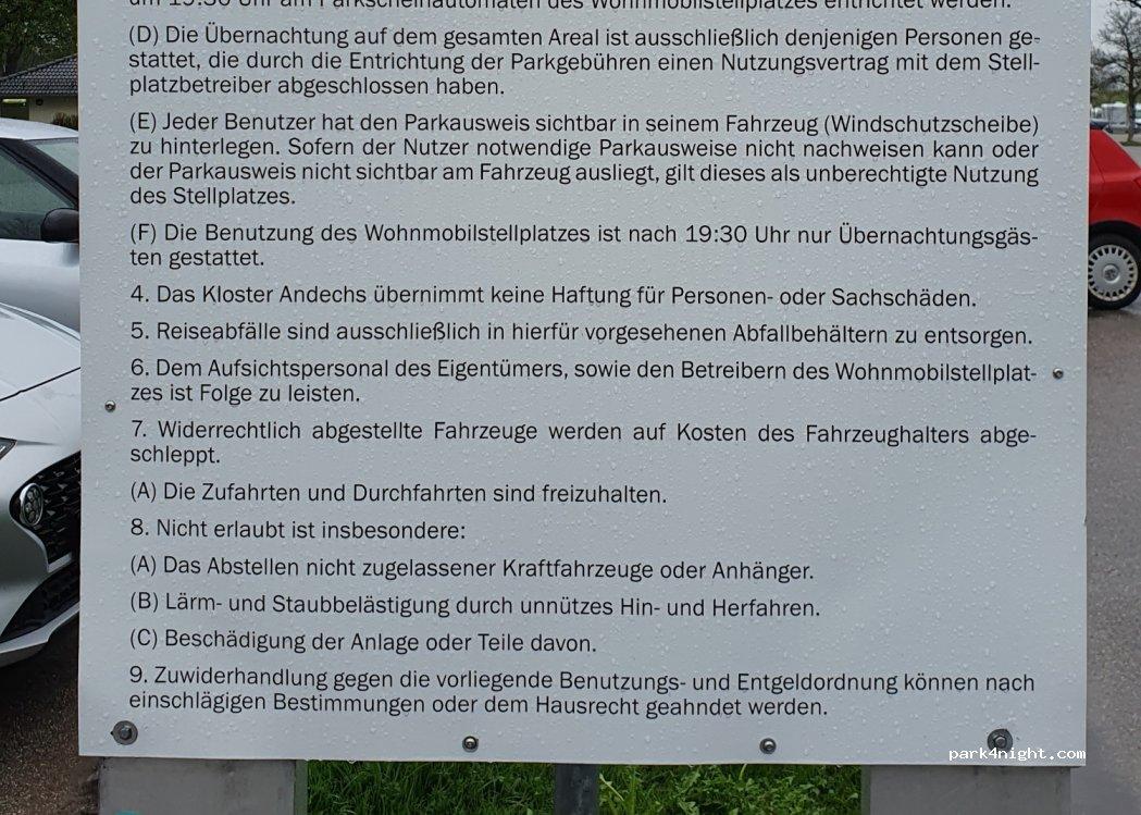 Wohnmobilstellplatz Andechs - Foto 3