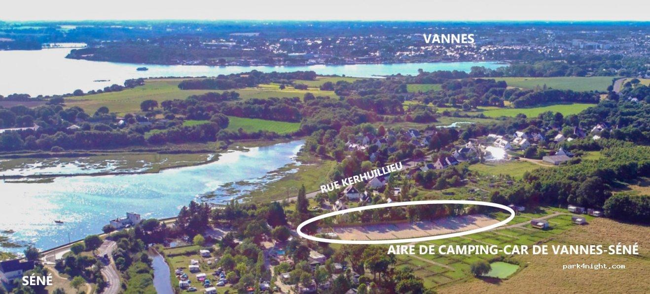 Aire Camping-cars Locmariaquer - Foto 2