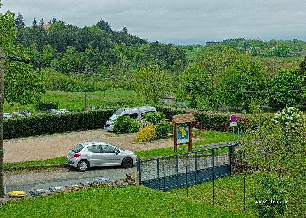 Aire de camping car VERRIERES EN FOREZ