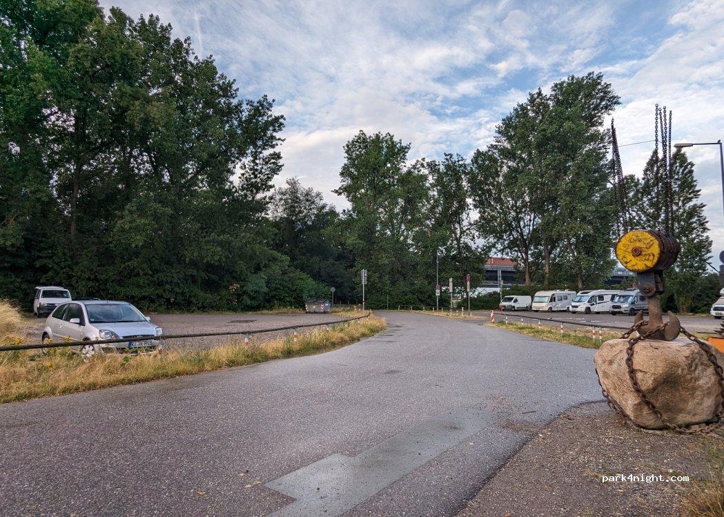 Stellplatz am Jachthafen