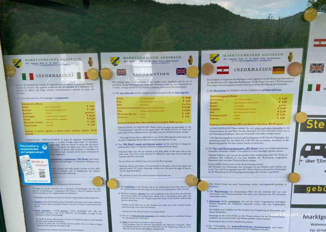 Wohnmobilstellplatz Aggsbach Markt - Foto 2
