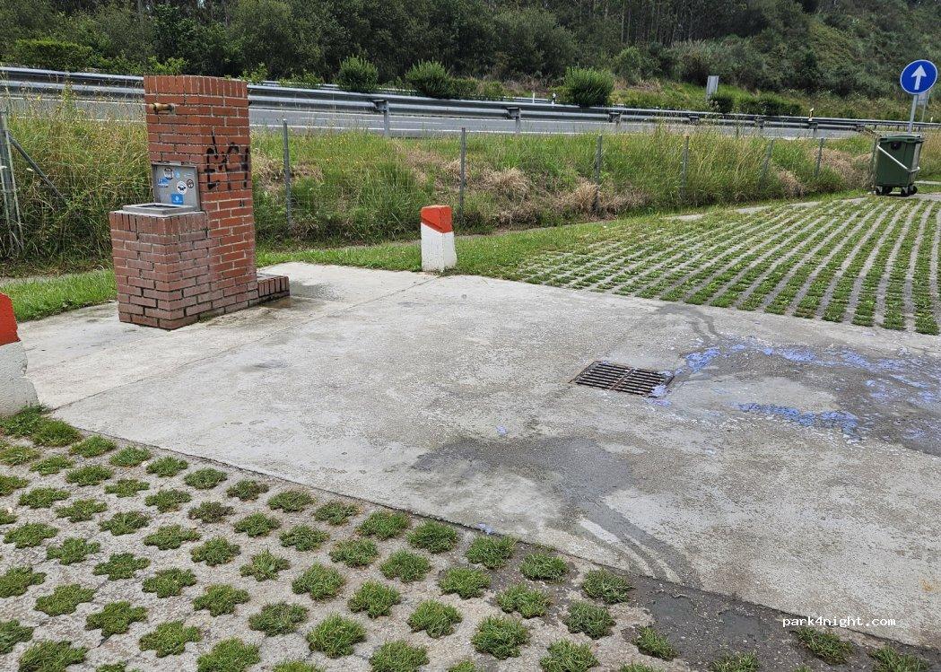 Zona de descarga de aguas Autocaravanas