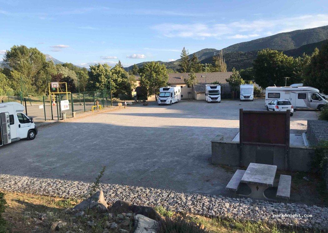 Aire d'accueil camping car