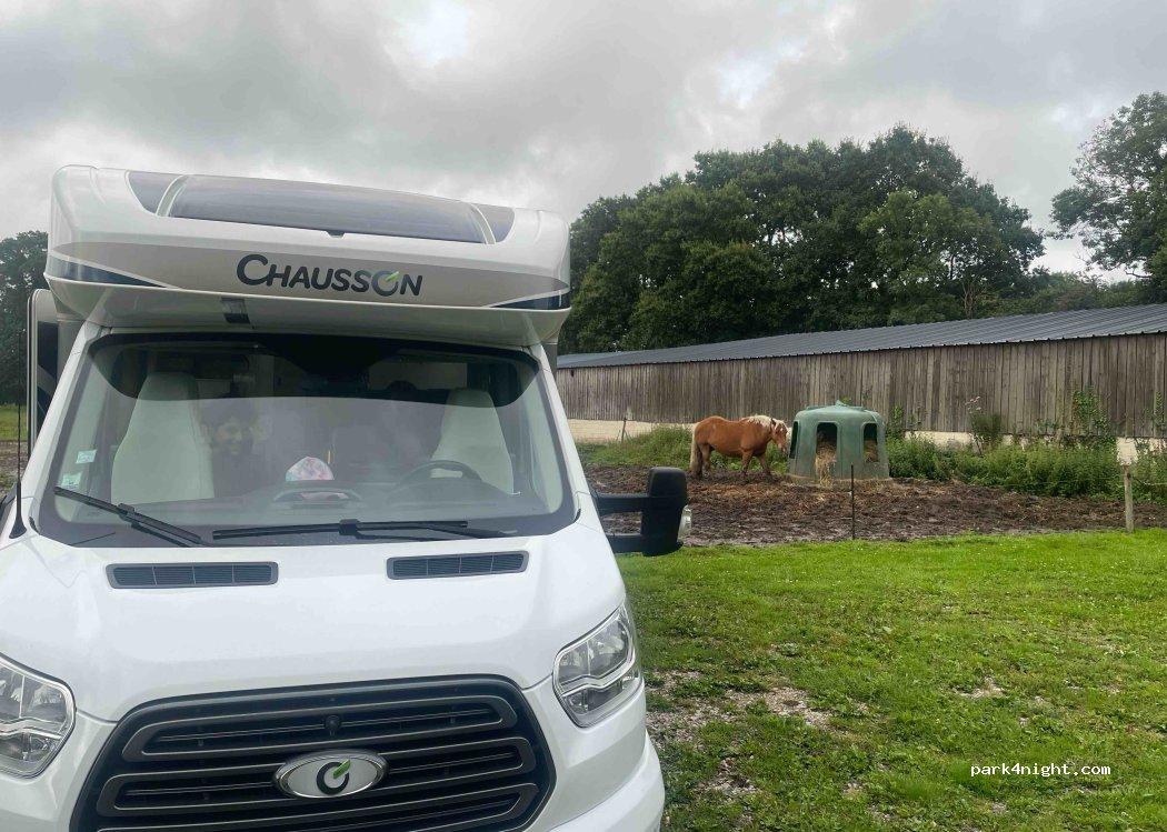 Aire de camping-car à la ferme de La Maison Blanche - Foto 5