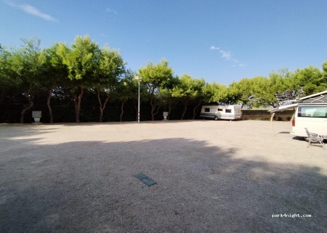 Sosta Camper Baia D'Argento