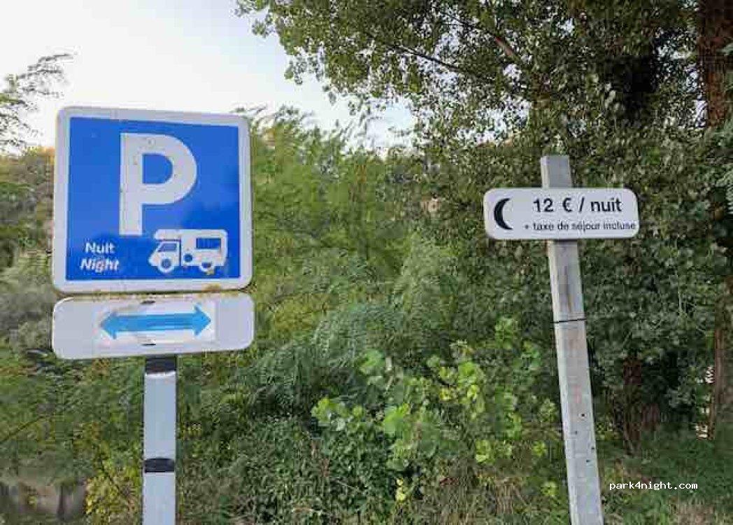 Aire de Camping Car Communal Saint Cirq Beach - Foto 4