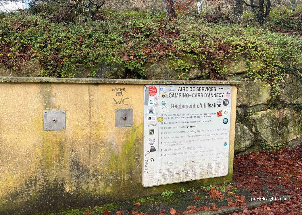 Área de Autocaravanas de Annecy - Foto 2