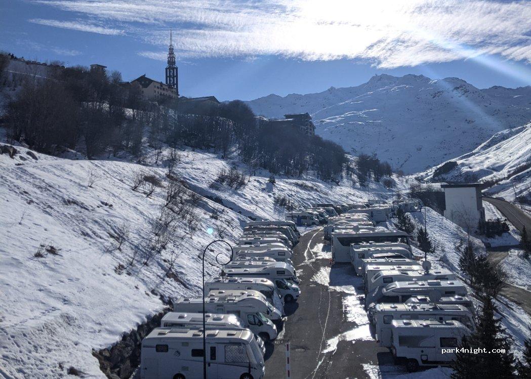 Área de Autocaravanas Les Menuires