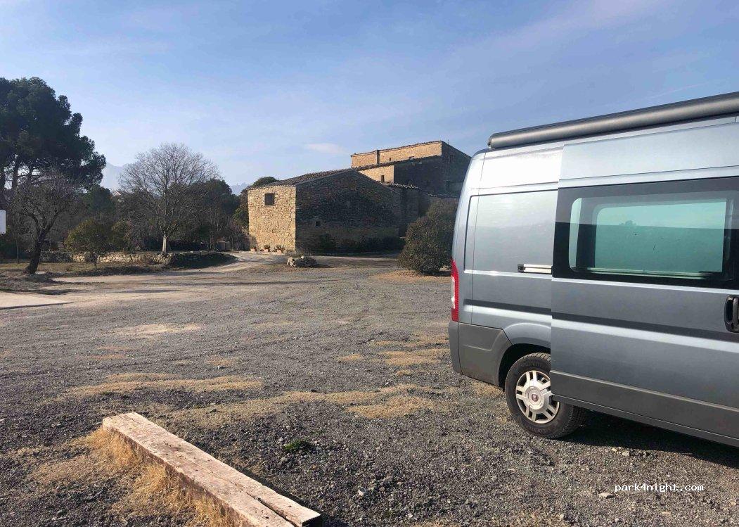 Área autocaravanas Castellgalí