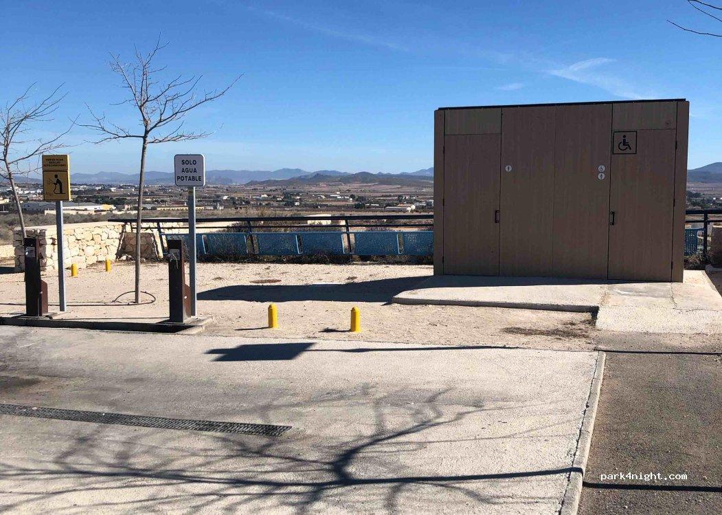 Área autocaravanas Yecla