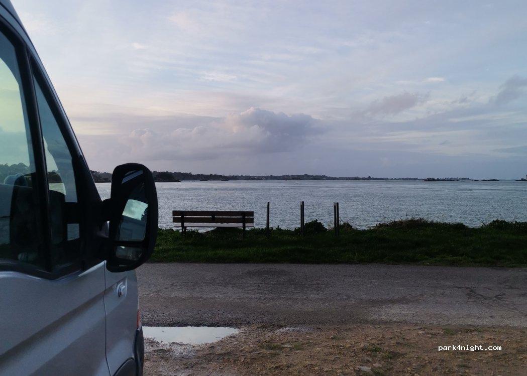 Aire Camping Car Pointe de l'Arcouest - Foto 4