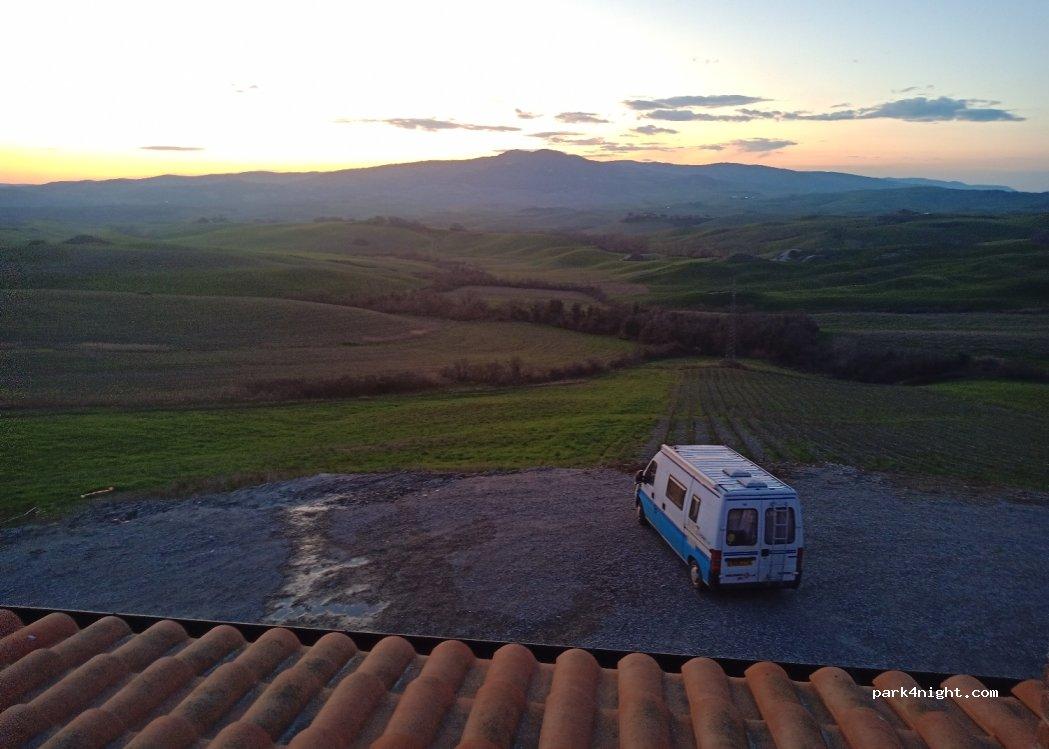Camper Stop Area Volterra