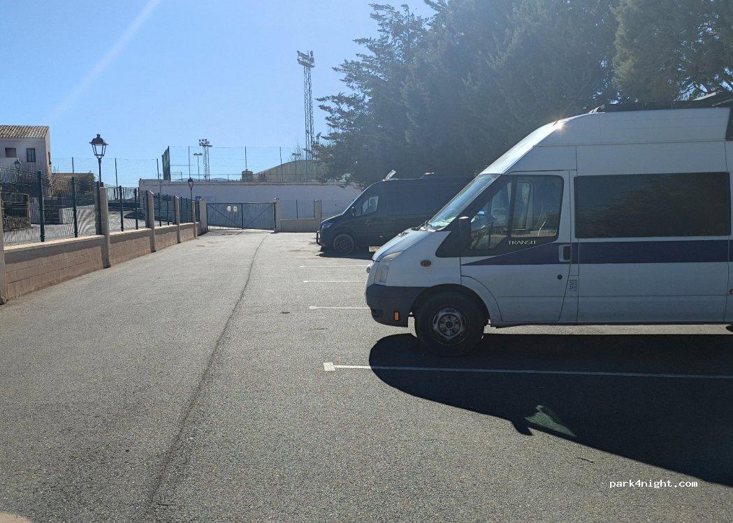 Área autocaravanas Montagón