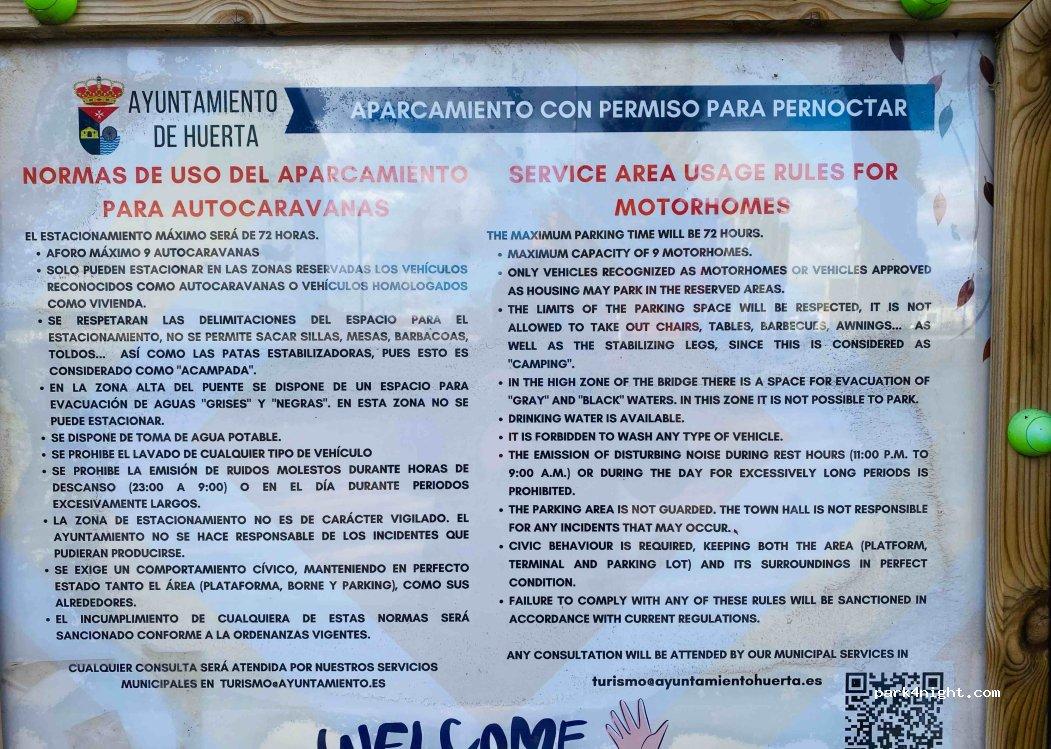 Aparcamiento autocaravanas Huerta - Foto 3