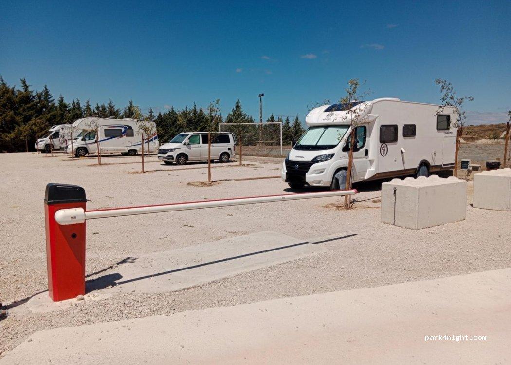 Área de autocaravanas de Larraga
