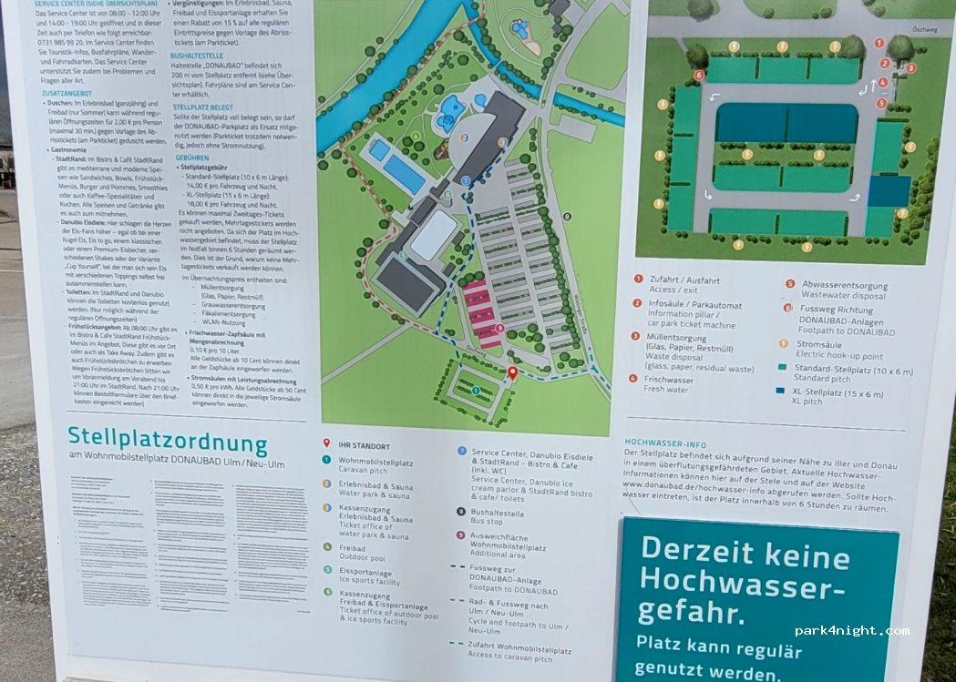 Wohnmobilstellplatz Ulm / Neu-Ulm (direkt am Donaubad) - Foto 2