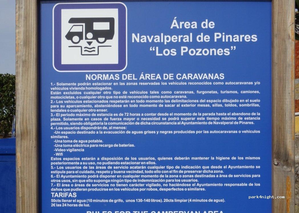 Area de autocaravanas Navalperal de Pinares - Foto 5