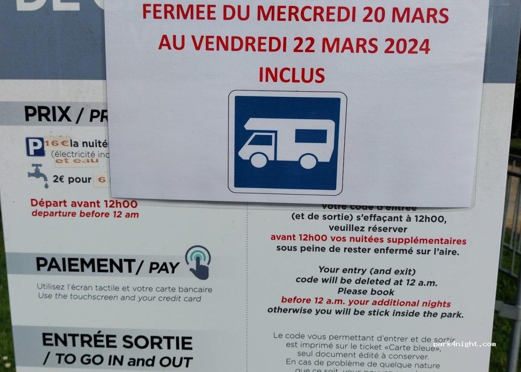 Aire de Camping-Car de Villers-sur-mer - Foto 3