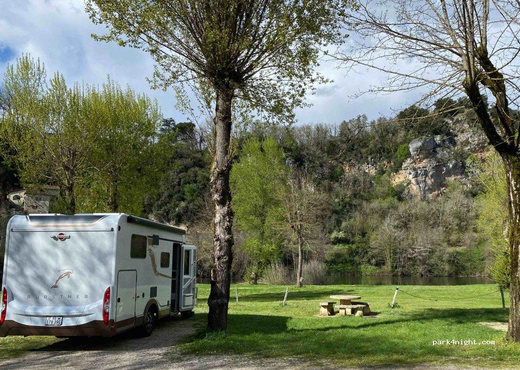 Aire de Camping Car Communal Saint Cirq Beach - Foto 3