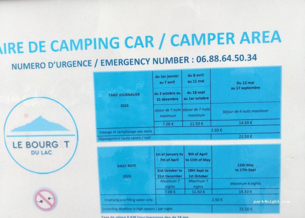 Aire de Camping-Car communale du Bourget du lac - Foto 7