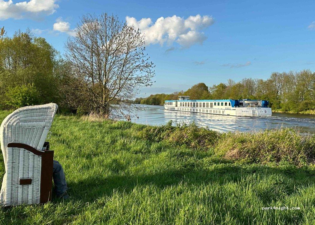 Wohnmobilstellplatz Weser - Ufer - Urlaub - Foto 6