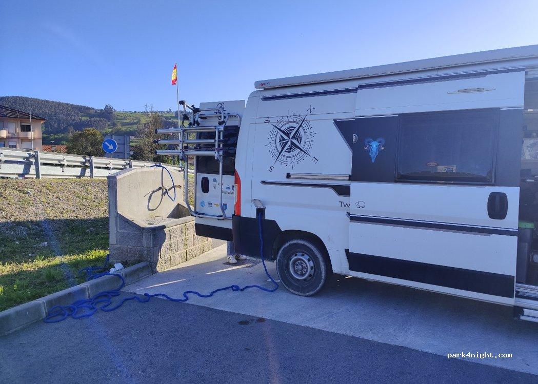 Área autocaravanas Castañeda