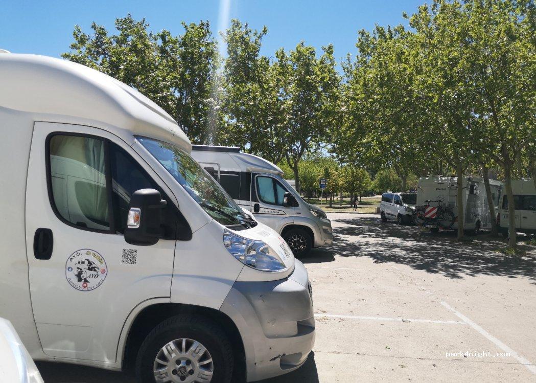 Área autocaravanas da Seca