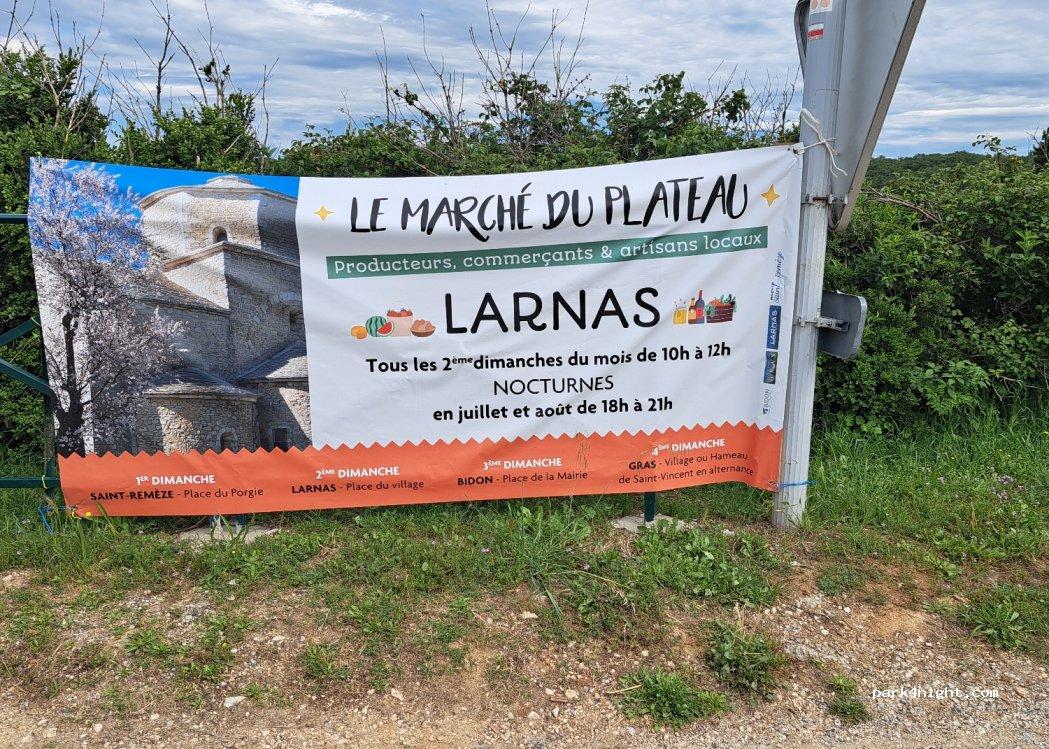 Camperplaats Larnas - Foto 2