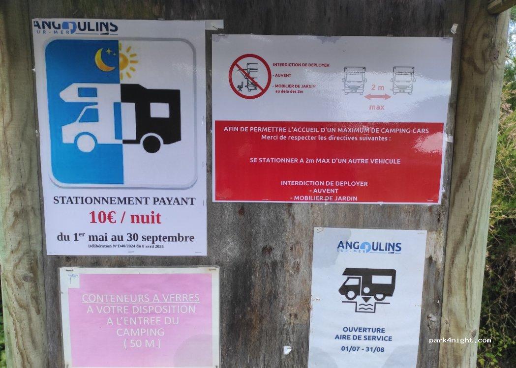 Aire de camping-cars Le Chay Angoulins - Foto 7