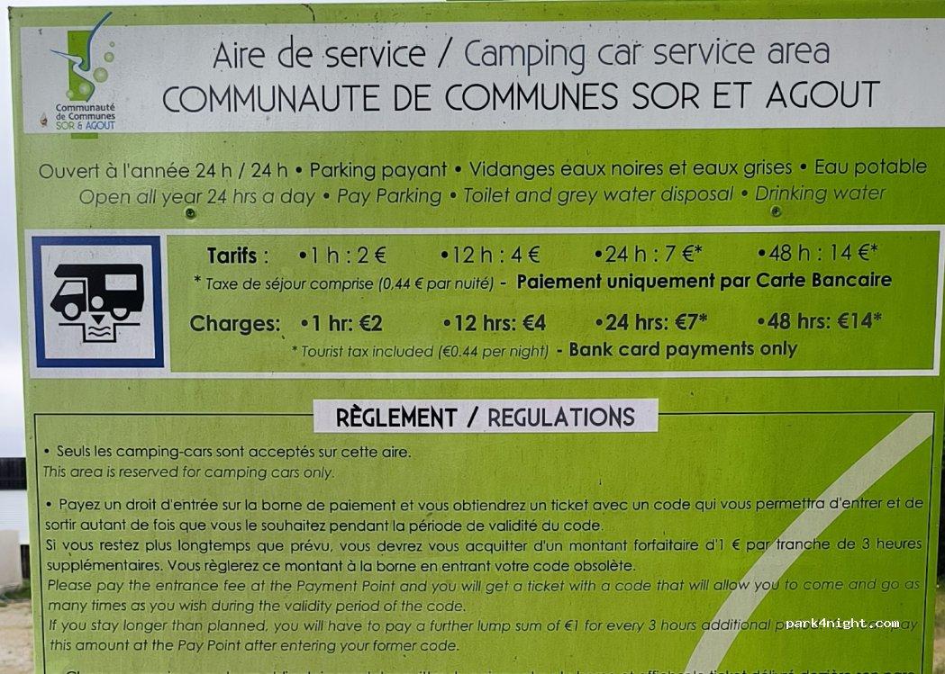 Aire de camping-car Saix - La Serre - Foto 2