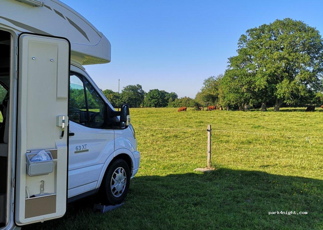 Aire de camping-car à la ferme de La Maison Blanche - Foto 2