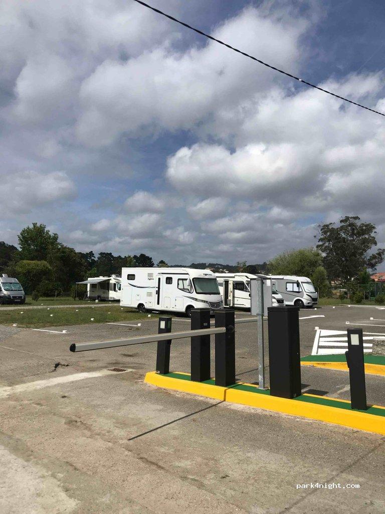 Area Camper Boiro Praia Xardín