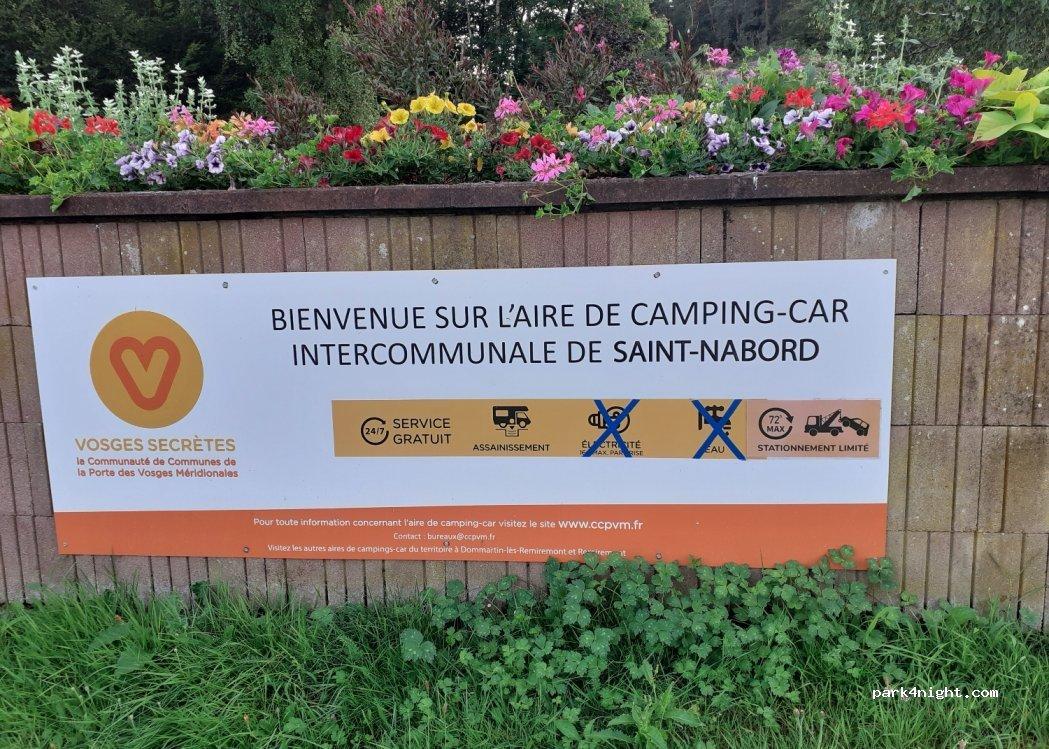 Aire camping-car St-Nabord - Foto 4