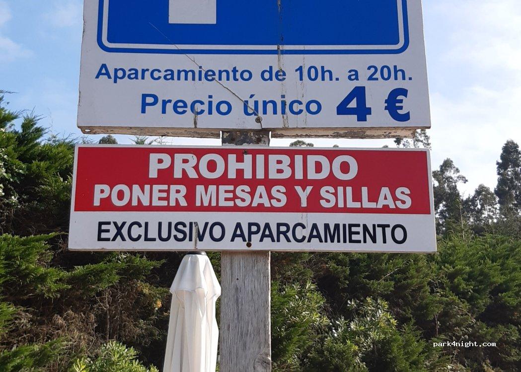 Playa para motorhome